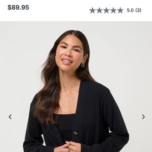 Travis Mathew Black Knit Sweater